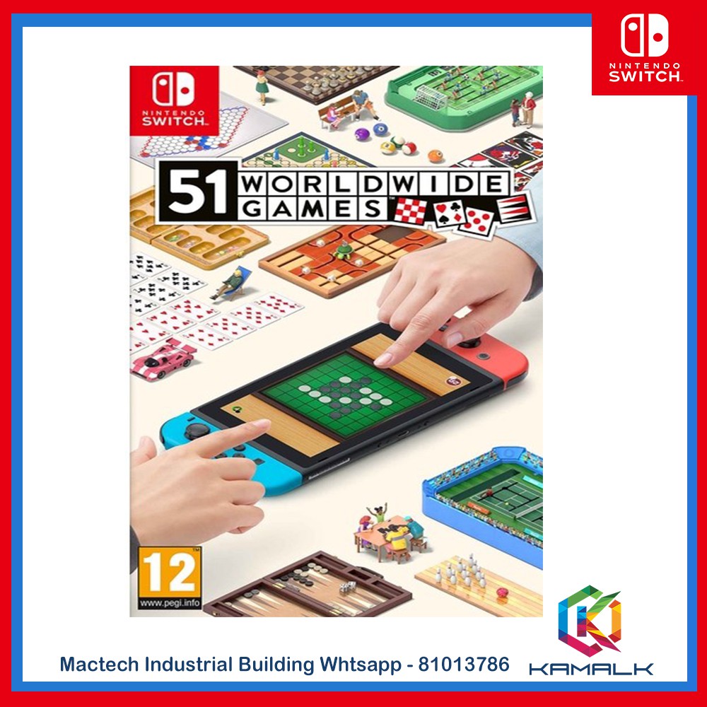 Nintendo Switch 51 Worldwide Games AKA Club House Games 51 Worldwide ...