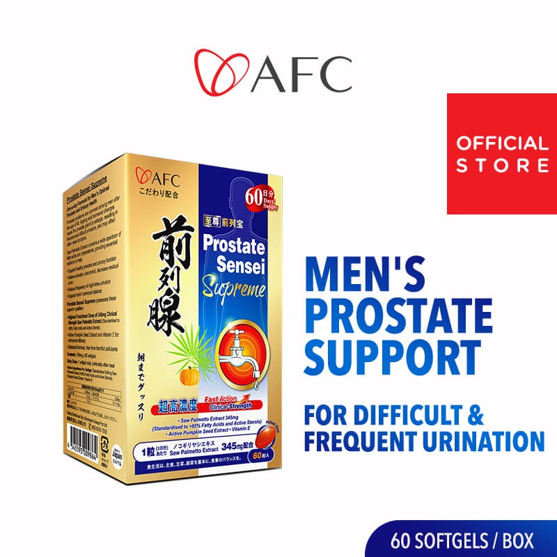 AFC Prostate Sensei Supreme Saw Palmetto Extract for Difficult Frequent