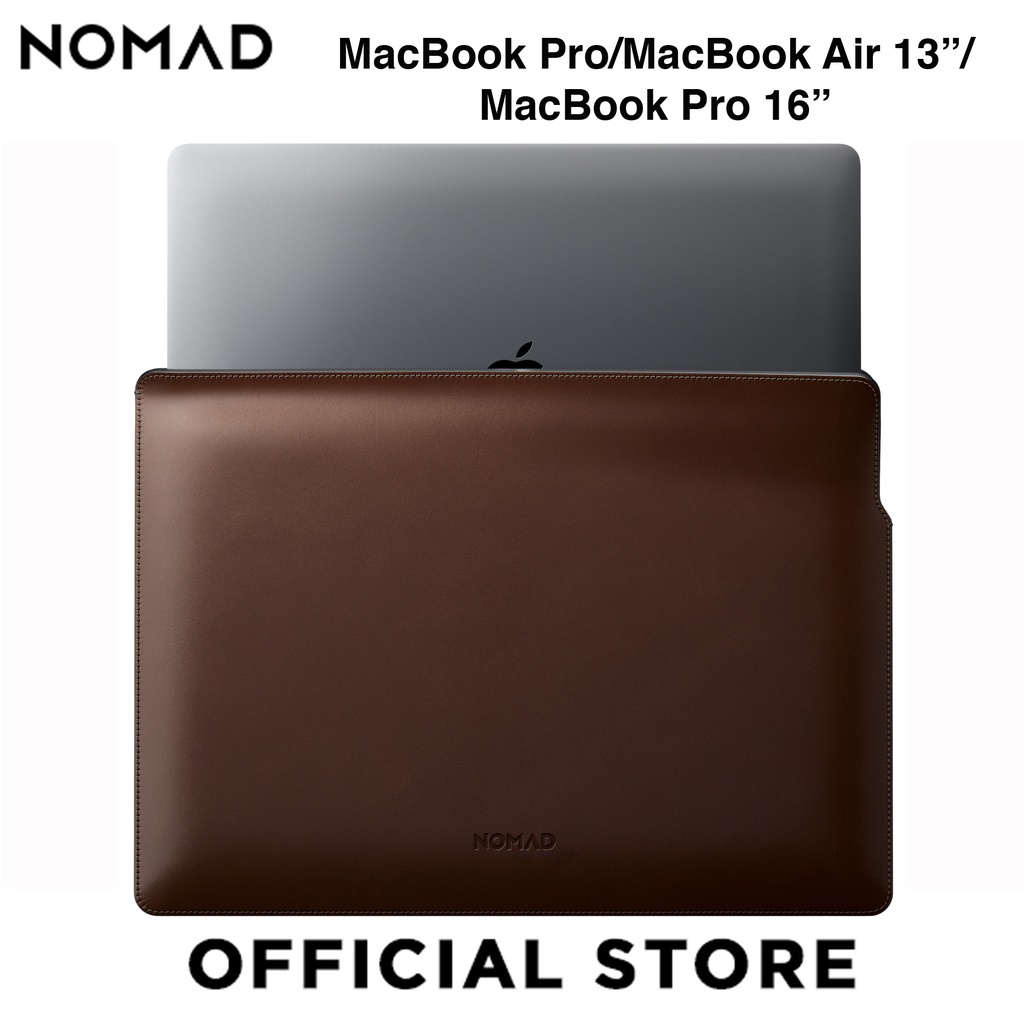 NOMAD Horween Leather Sleeve for MacBook Pro 13" / MacBook Air 13