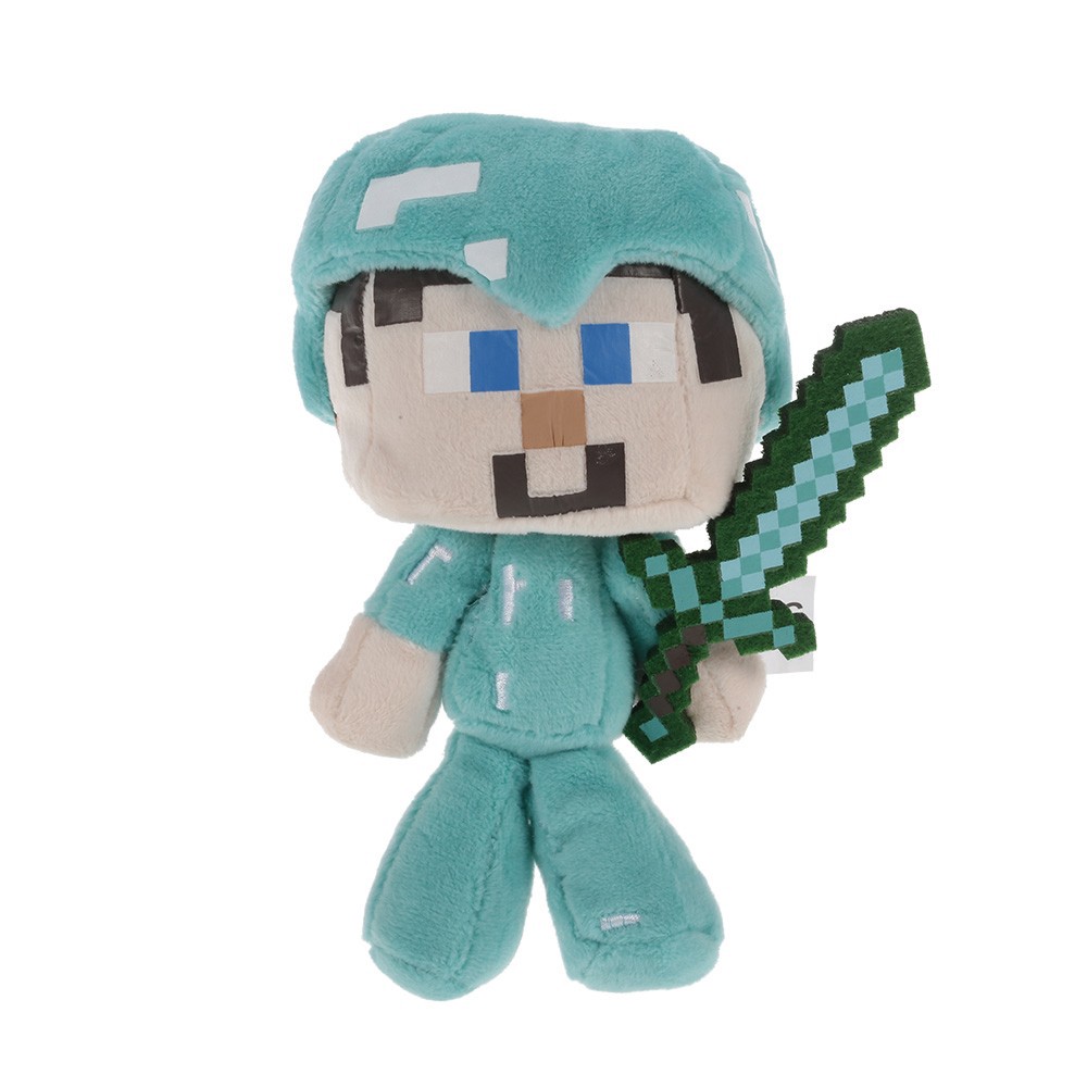 minecraft steve plush toy