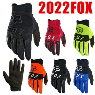 FOX 2022 Motocross Gloves Ktm Full Finger MX ATV MTB BMX Gloves for Bike Dirt Bike Motorcycle Racing Gloves for Women Men Riding Cycling Sports