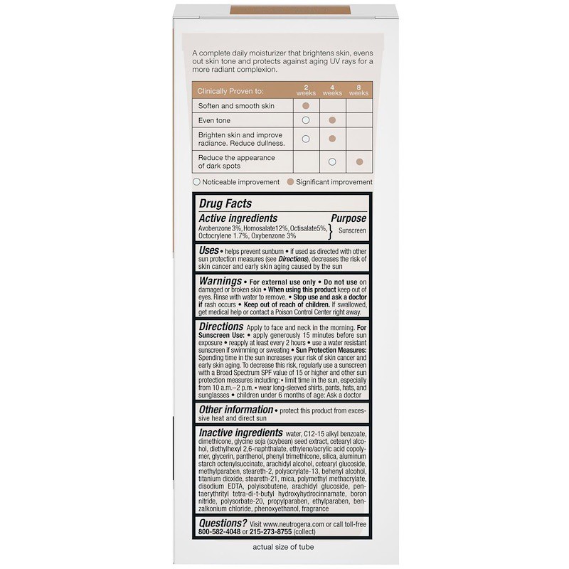 neutrogena daily moisturizer spf 30