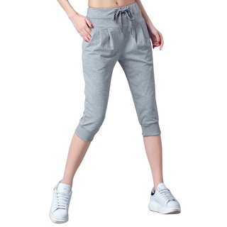 cotton capri sweatpants