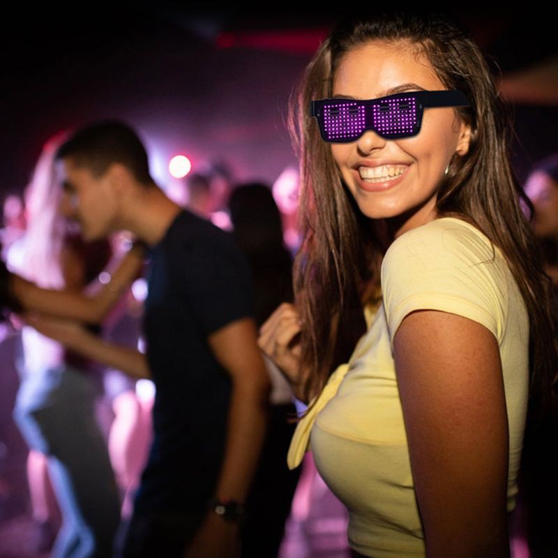 wireless led glasses