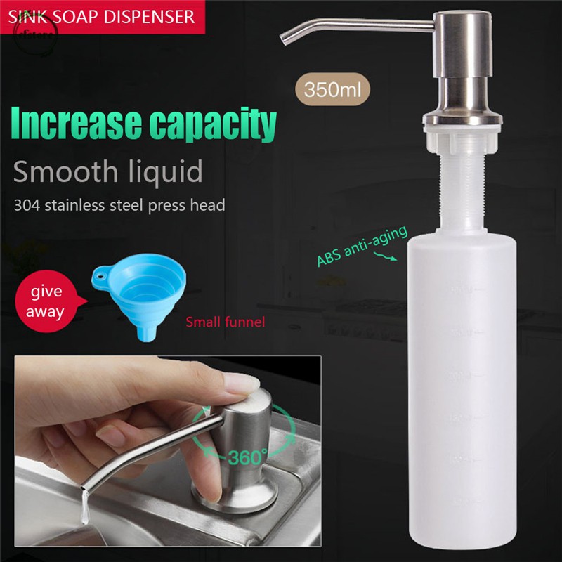 sink soap dispenser bottle