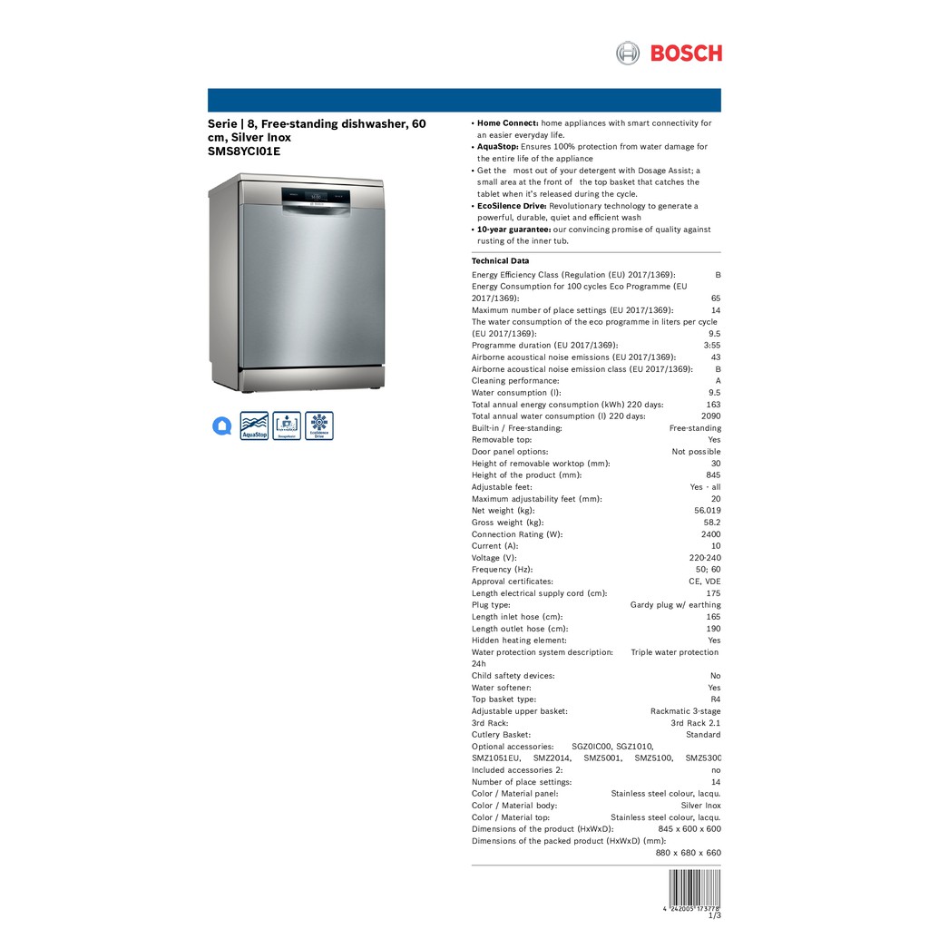 Bosch Serie Dishwasher Review Bosch Serie Vs Bosch, 48 OFF