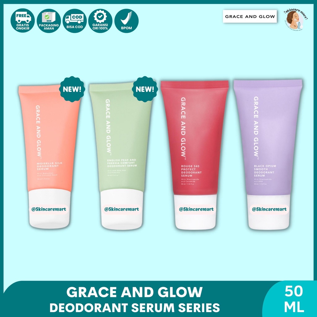 Sm2053 Grace And Glow Deodorant Serum 50ml Shopee Singapore