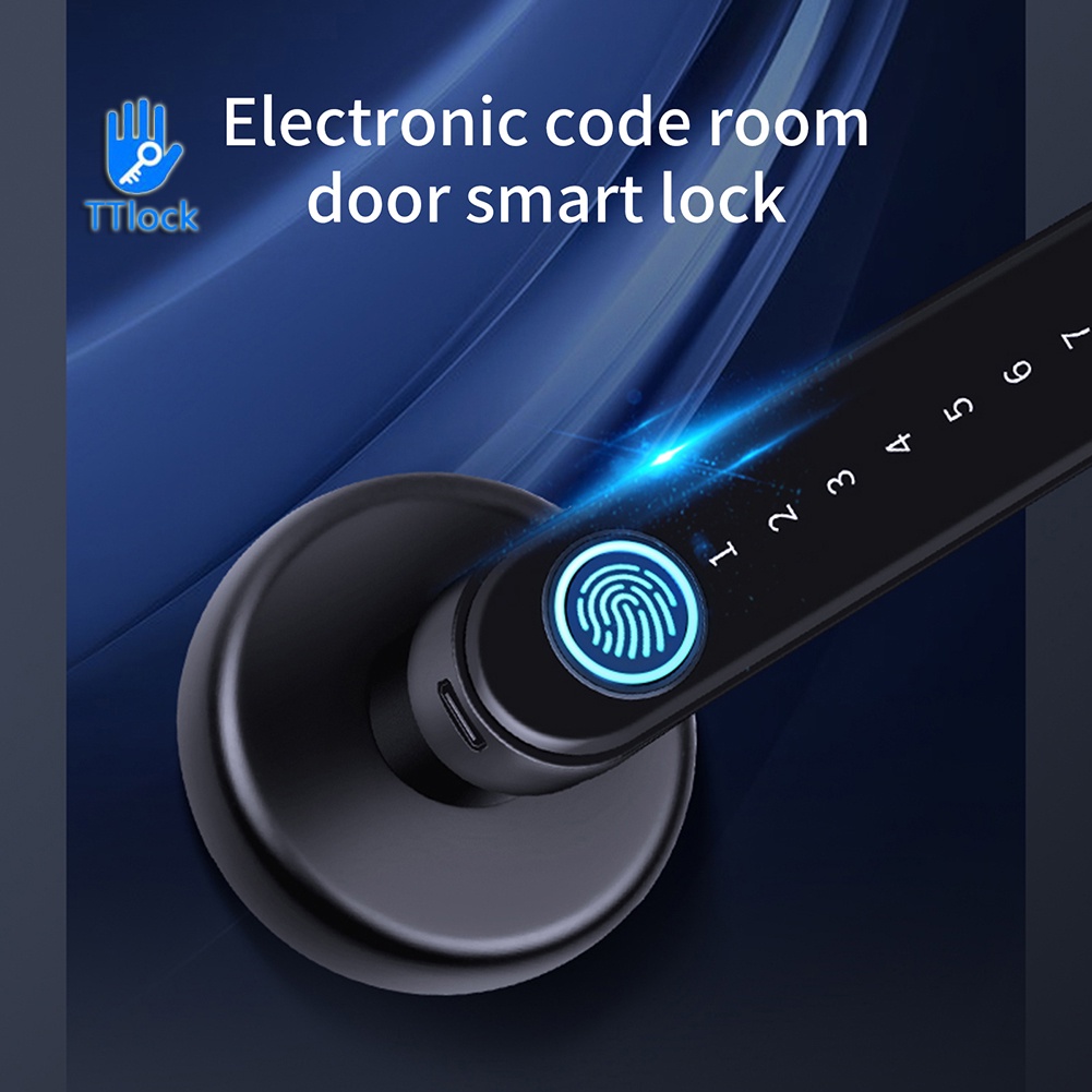 Digital Lock Smart Biometric Fingerprint Door Lock Keypad Password
