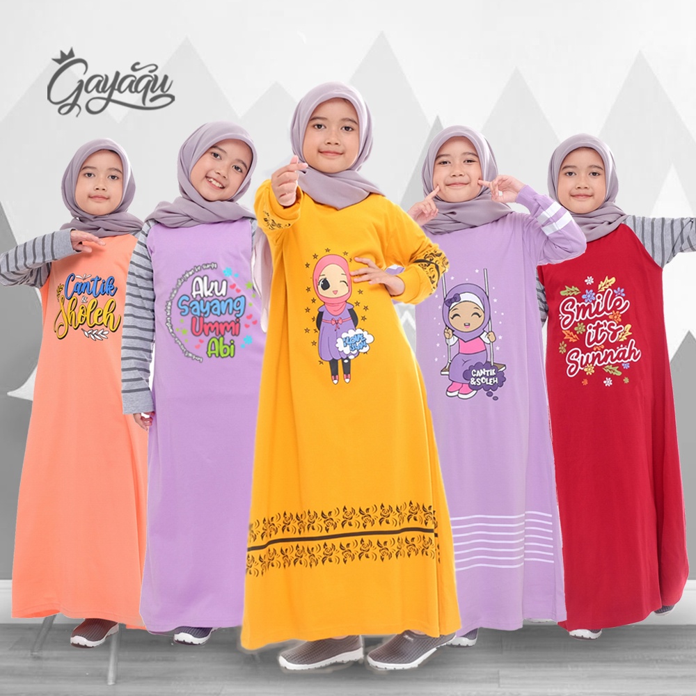 Gayaqu Gamis anak
