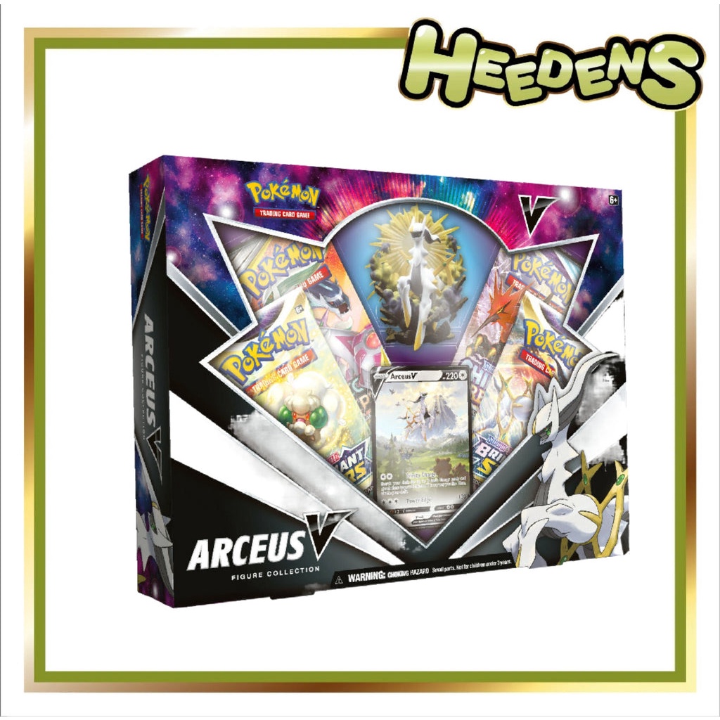 Pokemon TCG Arceus V Figure Collection Box Shopee Singapore