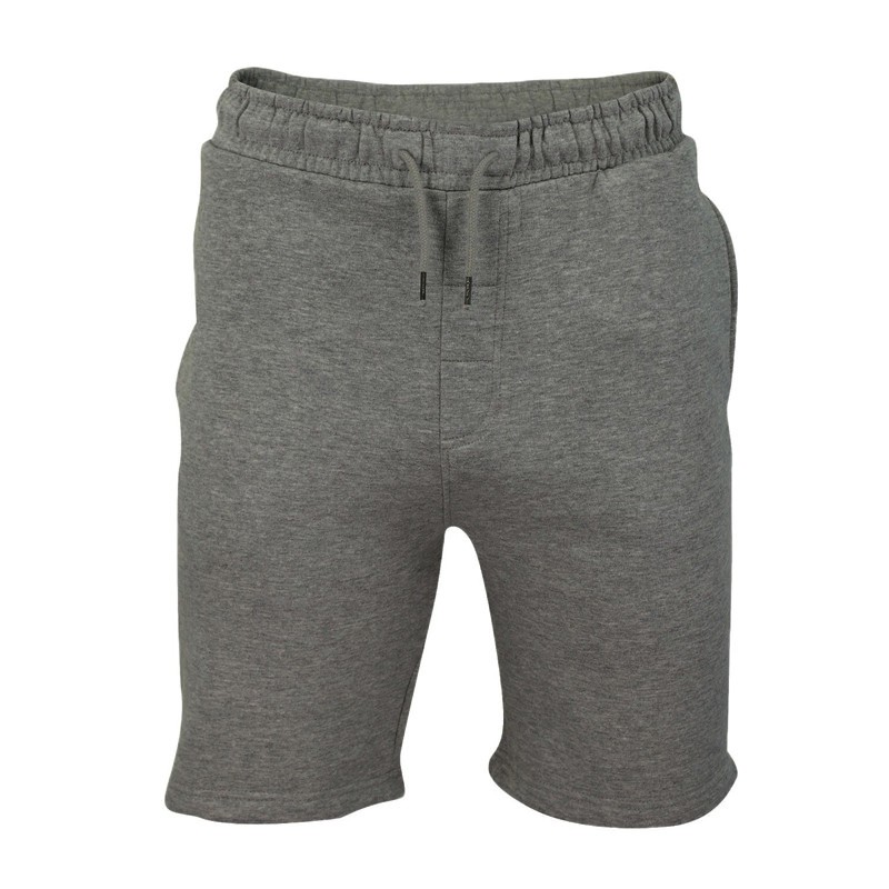 grey mens jogger shorts