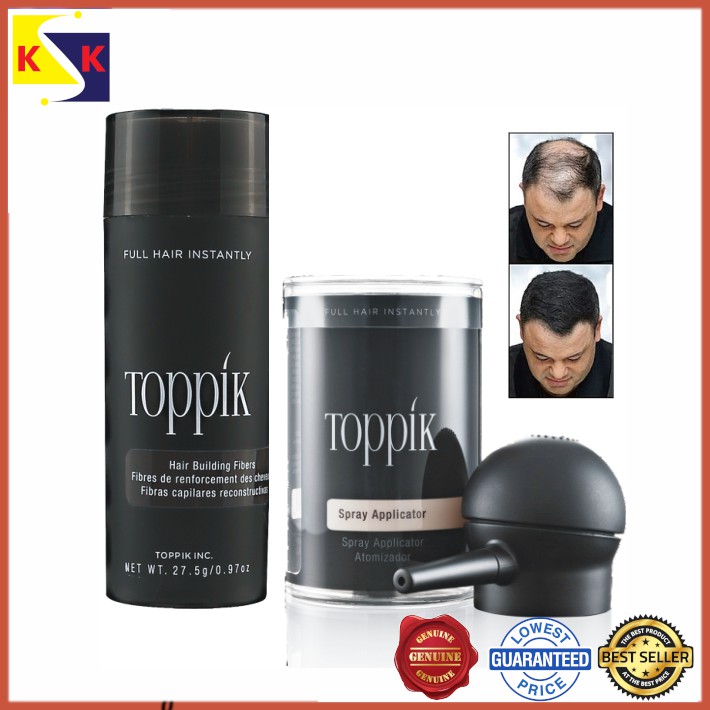 Toppik Hair Building Fibers Powder and Spray Applicator | Shopee Singapore