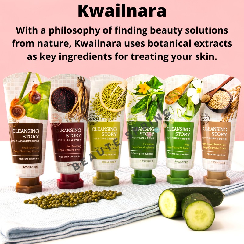 aloe deep cleansing foam