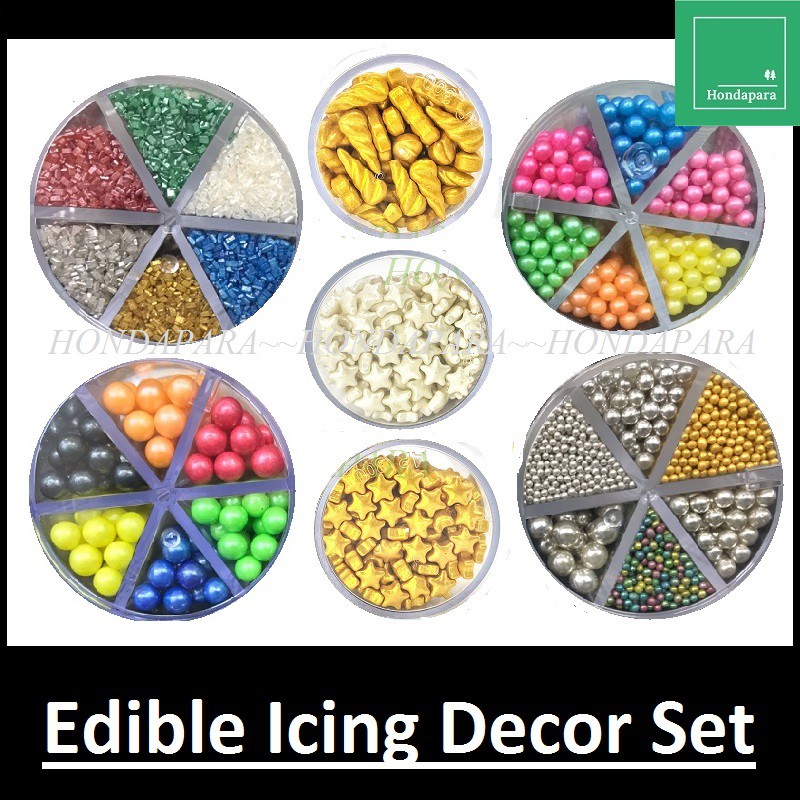 Cake Decoration Cake Sprinkles Manik Hiasan Kek Hiasan Kek Edible Cake Decorations Shopee Singapore