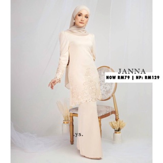 Image of thu nhỏ [Shop Malaysia] janna hot selling new version lace kurung nikah sanding bridesmaid #2
