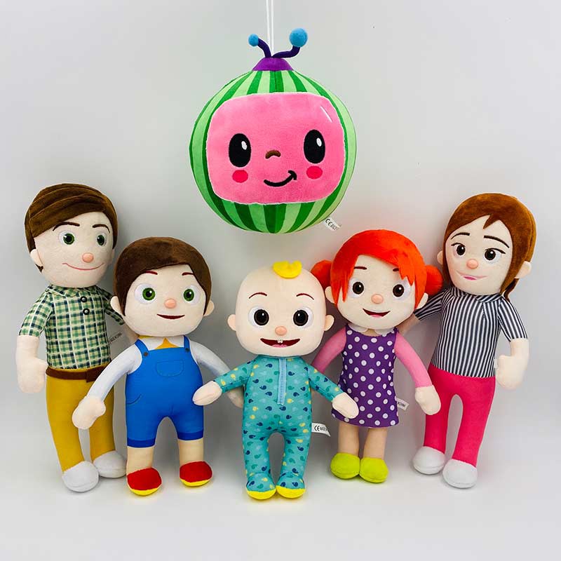 cocomelon jj plush doll