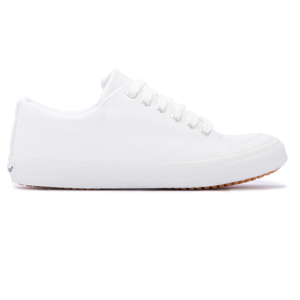 canvas school shoes white