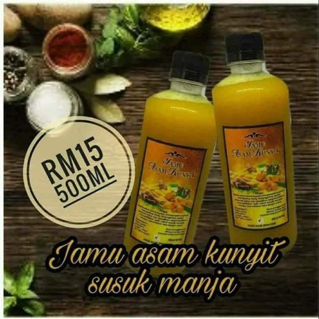 Jamu Asam Kunyit Hot Selling Original Must Buy Shopee Singapore