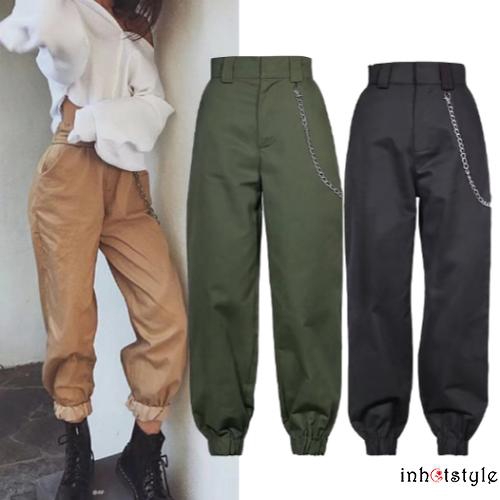 high waist skinny jogger