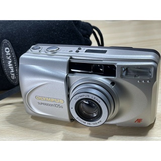 Olympus Superzoom 105G 35mm Point Shoot Film Camera *With Case Strap*【Direct From Japan】