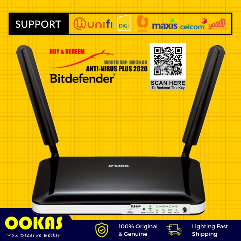 DLINK 4G LTE Wireless Hotspot WiFi Direct SIM Modem Router DWR921 For