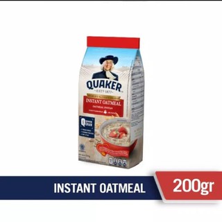 Quaker Instant Quick Cooking Oatmeal 200 Gram Singapore