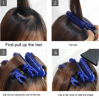 Image of thu nhỏ Korean Girls  Fluffy Hair Clip / Air Bangs Curly / Wave Shaper  Hair Root Fluffy Clip  Hairpins  Hair Styling Tool #8