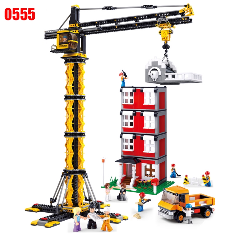 lego building crane