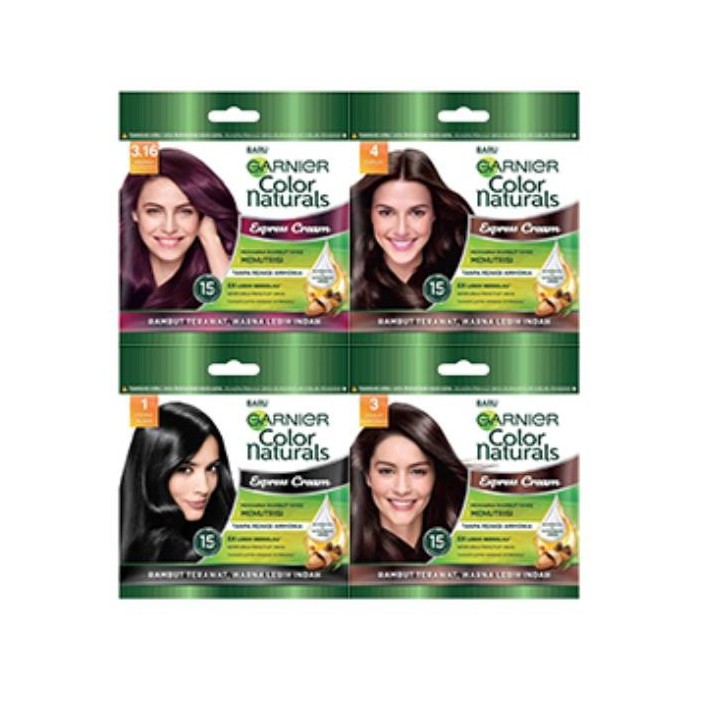 Garnier Hair Color Naturals Express Cream Dye 20ml 30ml Halal Shopee Singapore