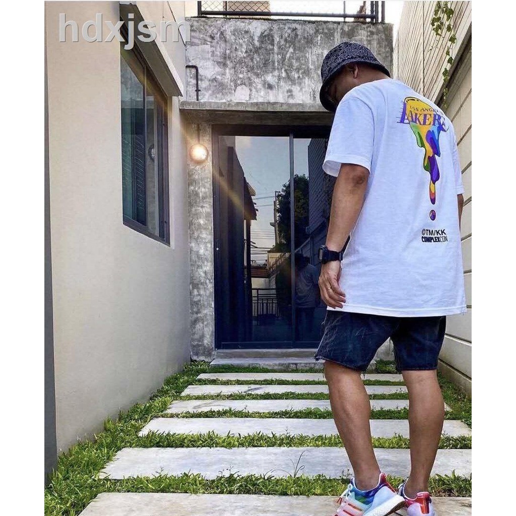 complexcon lakers shorts