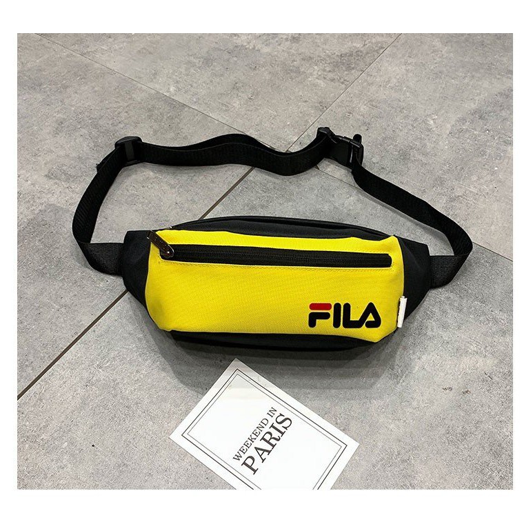 fila fanny pack yellow