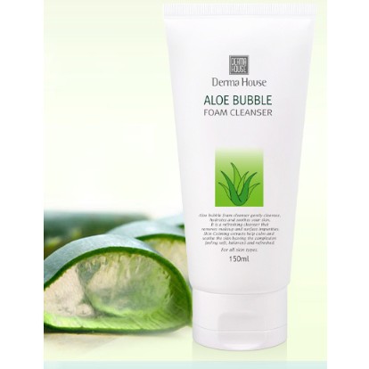 aloe vera bubble foam cleanser
