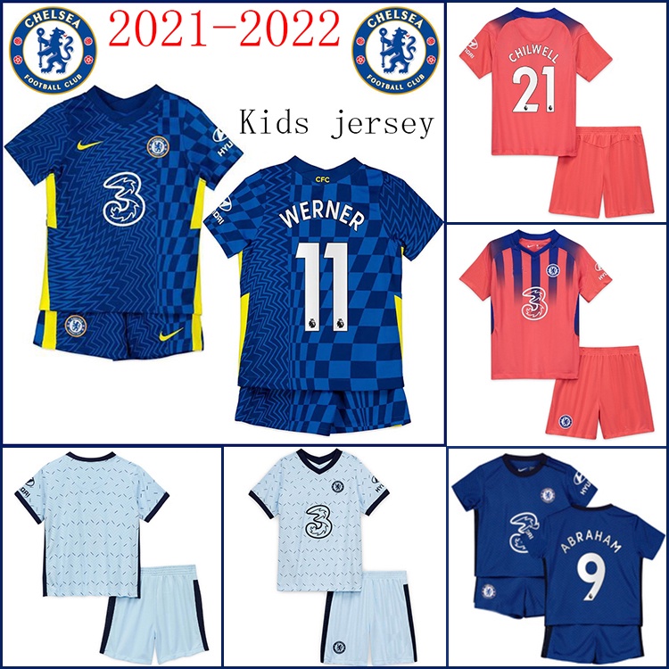 2020/2021/2022 New Chelsea Football Jersey For Kids ...