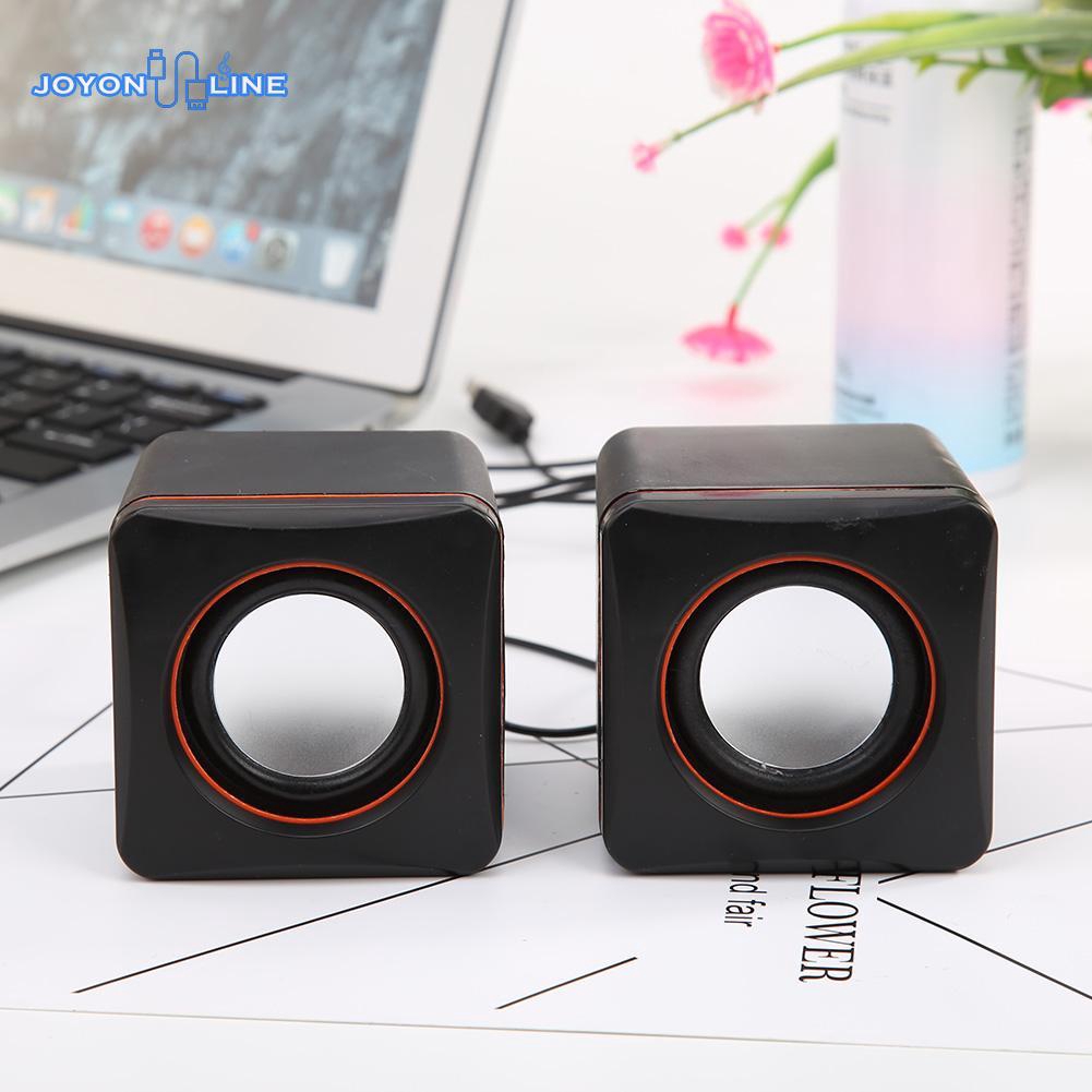 USB 3.5mm Mini Stereo Music Speaker Subwoofer for Laptop Notebook Desktop Tablet