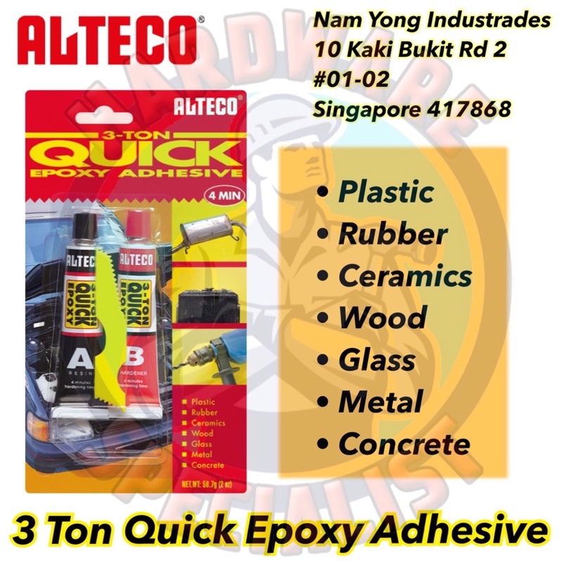 Alteco Ton Quick Epoxy Adhesive Shopee Singapore