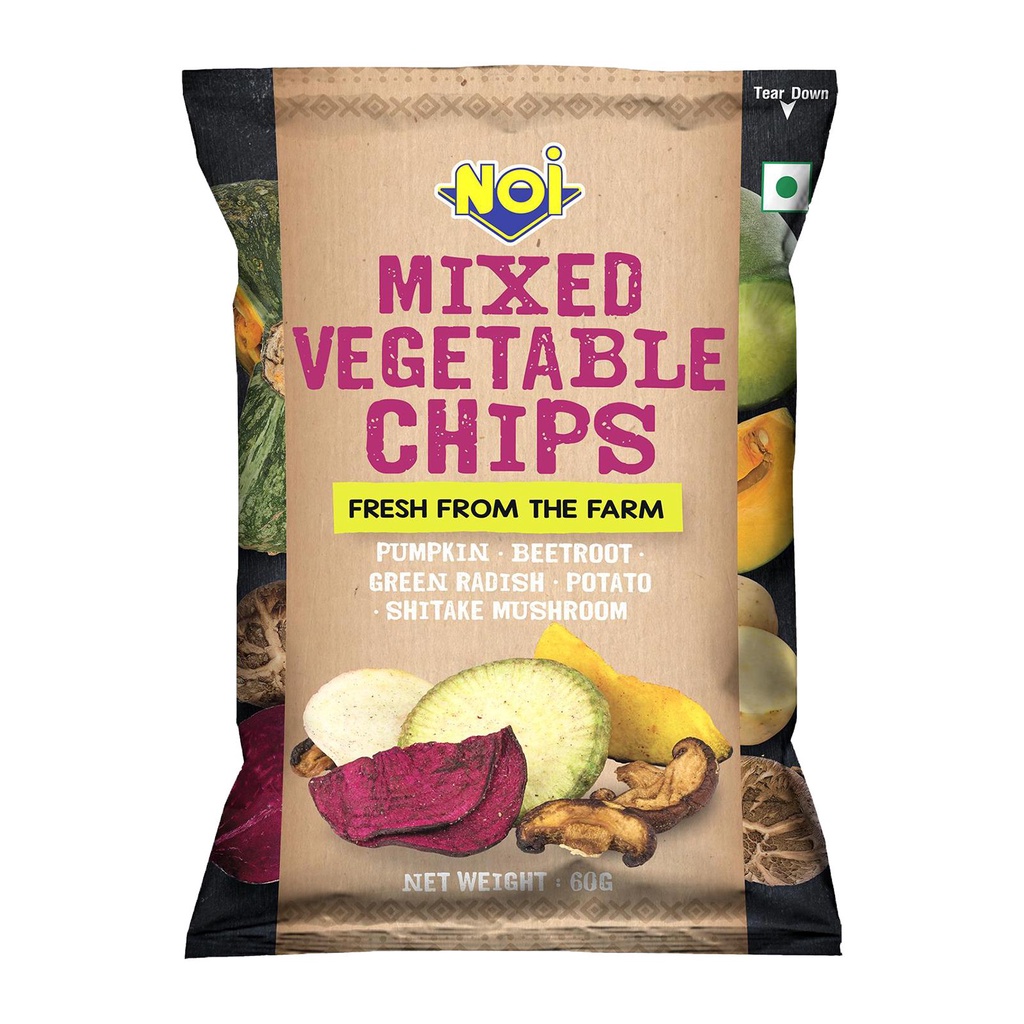Tong Garden Noi Mixed Vegetable Chips, 60G (Halal) Shopee Singapore