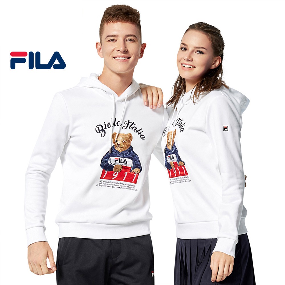 fila bear hoodie