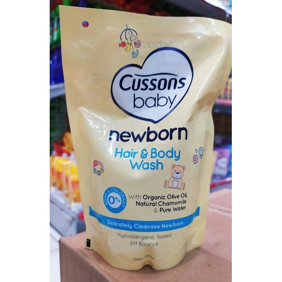 cusson baby newborn hair and body wash