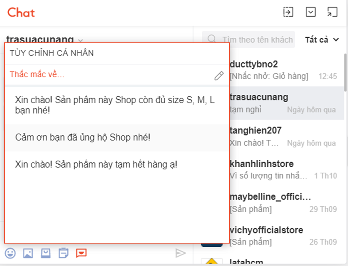 Sử Dụng Phím Tắt Tin Nhắn Tại Trợ Lý Chat | Học Viện Shopee - Shopee Uni  Vietnam