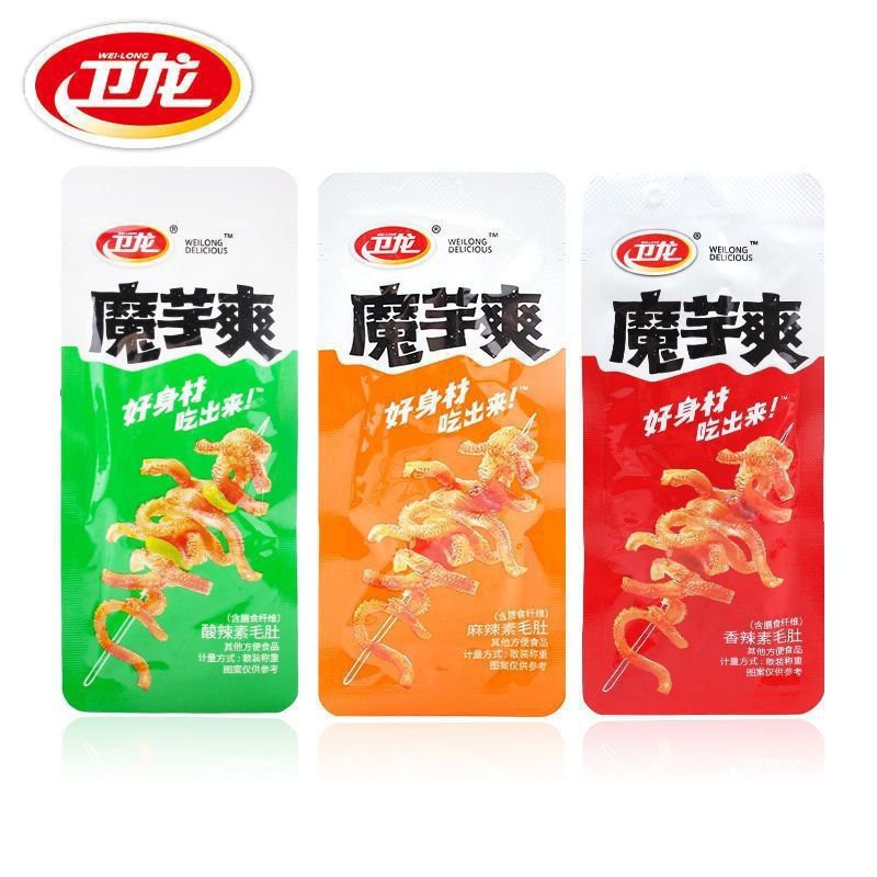 Wei Long Spicy Konjac WEI-LONG Konjac Snack 20 x 18 | Shopee Singapore