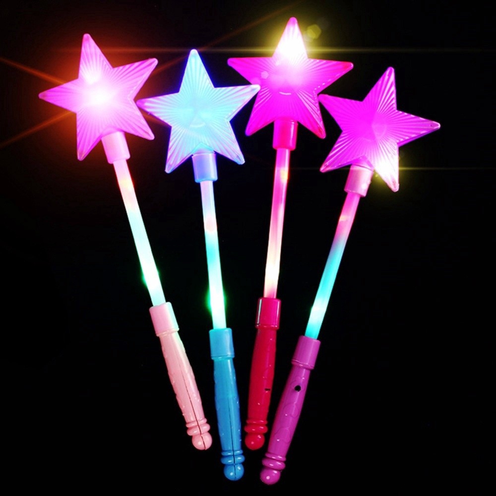 lighted magic wand