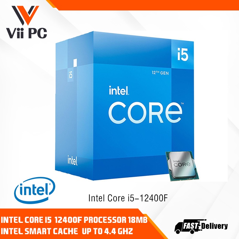 Lga 1700 Cpu Intel Core I5-12400F - Core I5 12th Gen Alder Lake 6