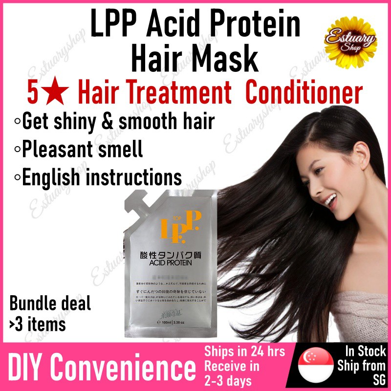 [SG Seller] LPP Acid Protein Hair Treatment Conditioner 100ml Smooth