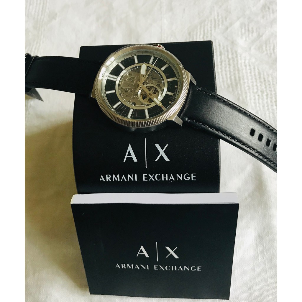 armani exchange mechanical watch