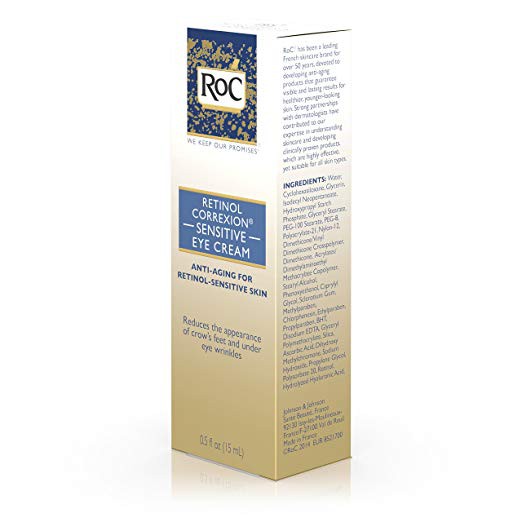 retinol correxion sensitive eye cream