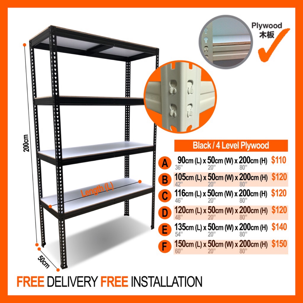 Metal Boltless Storage Rack for HDB Bomb Shelter Store Room Shopee
