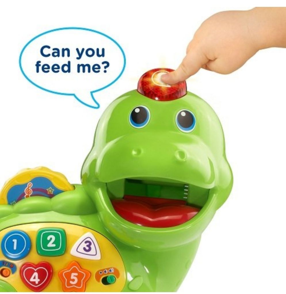 vtech chomp and count dino