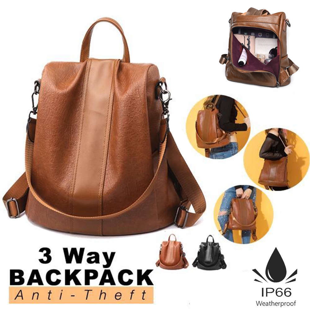 leather backpacks for college