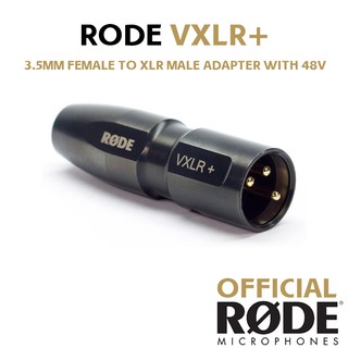 Rode VXLR+  3.5mm Female TRS to XLR male VXLR Plus with +48V