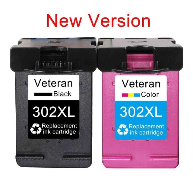 hp 302 black & colour ink cartridge